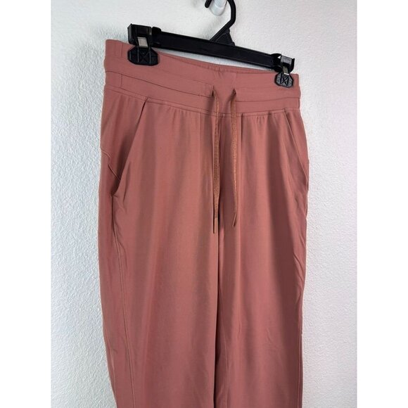 Lululemon women's 6 terracotta ready to rulu high rise cropped jogger pants - Picture 2 of 7
